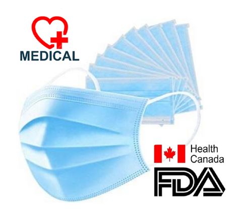 Medical Masks Level II - Health Canada/FDA Approved