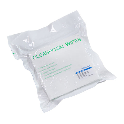 Highly absorbent cleanroom non-woven