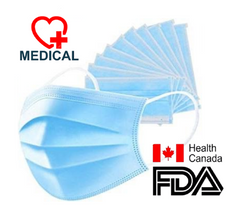 Medical Masks Level II - Health Canada/FDA Approved